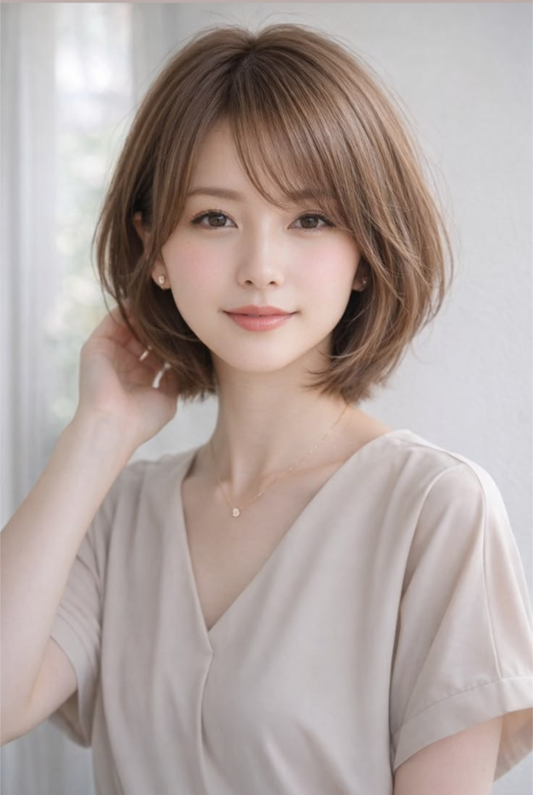 老けて見える原因は髪型ではなく、首かもしれない