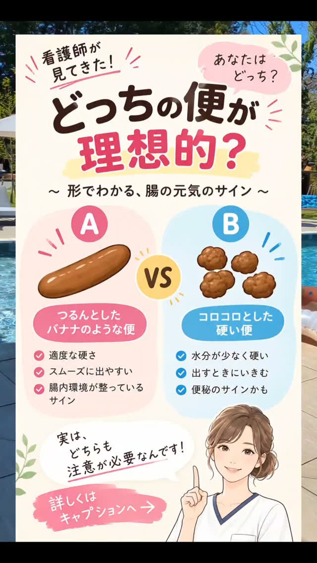 バナナみたいな便なら、問題ないと思っていませんか？🤔